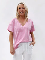 Stella Basic Tee - Pink