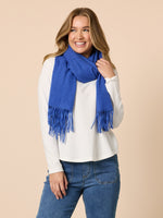 Cosy Scarf - Cobalt