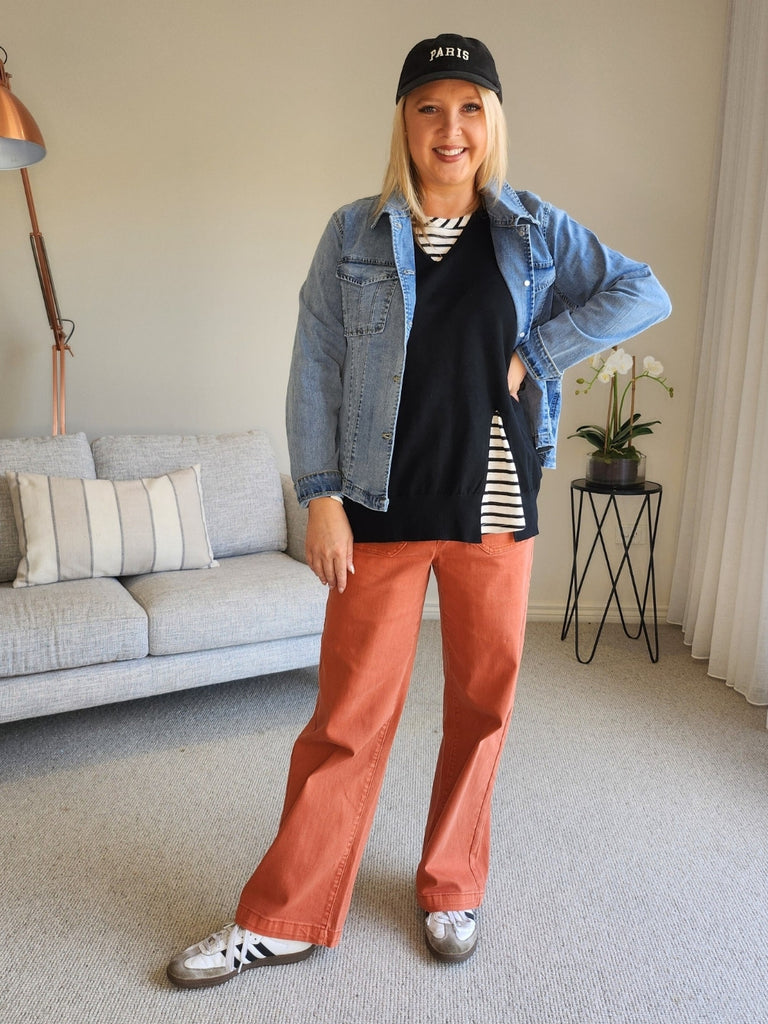 Carpenter Stretch Leg Jean - Fig