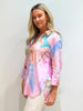 Grazia Mio Caro Print Shirt  - Lilac