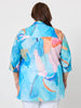 Grazia Mio Caro Print Shirt - Blue rc&co