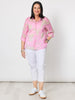 Sienna Print Shirt - Pink Stone rc&co