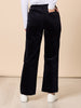 Melrose Velvet Straight Leg Jean - Navy rc&co