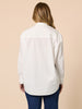Sweetheart Embroidered Shirt - White rc&co