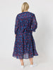 Cherry Delight Print Dress - Navy/Red