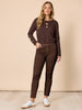 Chicago Slim Leg Jean - Chocolate