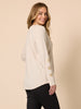 Hearts Square Long Sleeve Tee - Natural rc&co