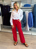 Embroidered Cherry Shirt - White RC&CO