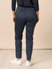 Cherry Print Slim Leg Pant - Navy/White rc&co