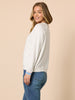 Deja Vu Embroidered Sweatshirt - Ivory RC&CO