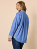 Cabo Stripe Print Shirt - Blue/White rc&co