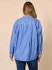 Cabo Stripe Print Shirt - Blue/White rc&co