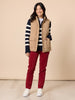 Bel Air Stripe Print Knit - Navy/Ivory rc&co