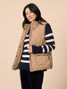 Hampton Quilted Vest - Caramel