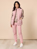 Idaho Stripe Print Knit - Natural Blush rc&co