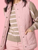 Hampton Quilted Vest - Blush