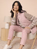 Hampton Quilted Vest - Blush rc&co