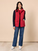 Hampton Quilted Vest - Red