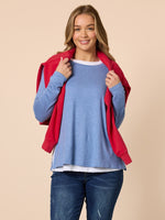 Alicia 2 in 1 Top - Blue