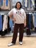 The NYC Embroidered Sweatshirt - Natural