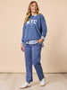 Urban City Straight Leg Pant - Denim Blue rc&co