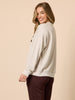 The NYC Embroidered Sweatshirt - Natural rc&co