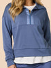 Urban City Zip Sweatshirt - Denim Blue rc&co