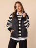 St Moritz Reversible Quilted Vest - Black