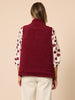 St Moritz Reversible Quilted Vest - Shiraz rc&co