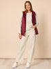 St Moritz Reversible Quilted Vest - Shiraz rc&co