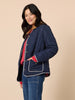 Colorado Quilted Jacket - Navy rc&co