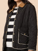 Colorado Quilted Jacket - Black rc&co