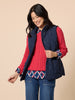 Hampton Quilted Vest - Navy rc&co
