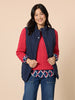 Hampton Quilted Vest - Navy rc&co