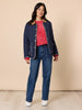 Colorado Quilted Jacket - Navy rc&co