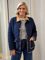 Colorado Quilted Jacket - Navy