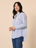 Heritage Stripe Print Shirt - Blue/White rc&co