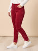 Avenue Slim Leg Cord Pant  - Shiraz rc&co