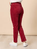 Avenue Slim Leg Cord Pant  - Shiraz rc&co
