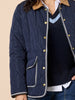 Colorado Quilted Jacket - Navy rc&co