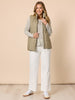 The Alpine Puffer Vest - Khaki
