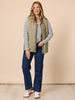 The Alpine Puffer Vest - Khaki
