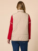 The Alpine Puffer Vest - Natural