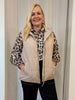 The Alpine Puffer Vest - Natural
