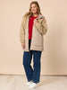 Rouge Contrast Stitch Knit - Red rc&co