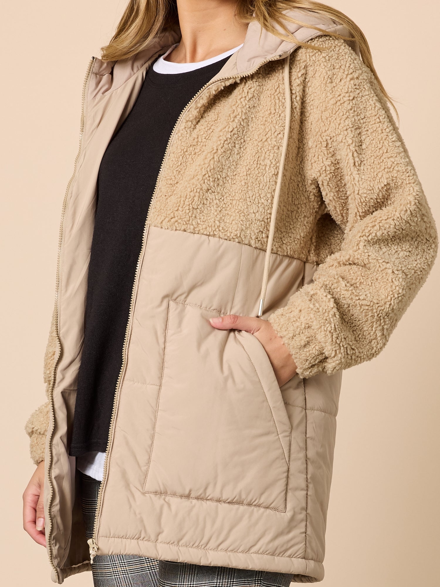The Teddy Jacket - Natural – RC & Co