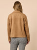 Downtown Faux Suede Jacket - Caramel rc&co