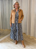 Downtown Faux Suede Jacket - Caramel