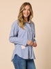 Liberty Stripe Print Shirt - Blue/White