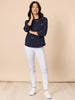 Marvel High Rise Stretch Jean - White